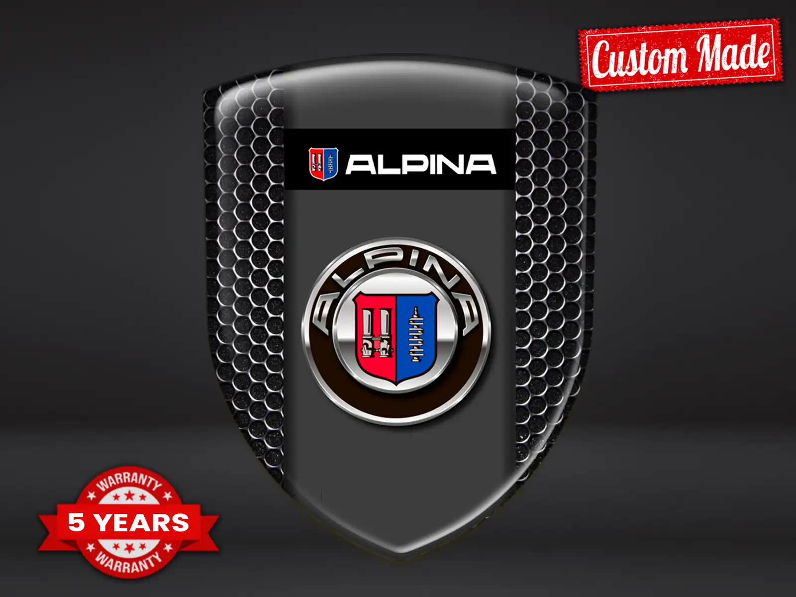 Alpina Wasserfestes Etikett Premium Universal Anpassbar